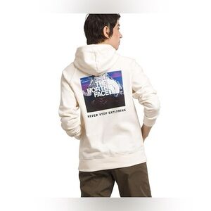 The North Face Men's Never Stop Exploring Cream Hoodie Size Small